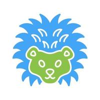 Hedgehog Vector Icon