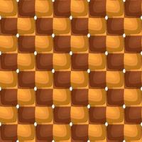 Pattern homemade cookie different taste in pastry biscuit vector
