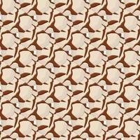 Pattern homemade cookie different taste in pastry biscuit vector