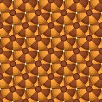 Pattern homemade cookie different taste in pastry biscuit vector