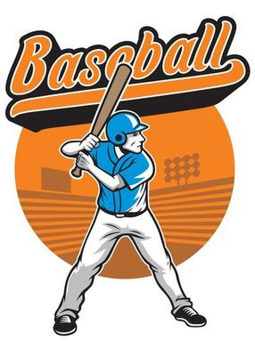 baseball player stand and ready to hit