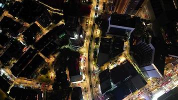 Antenne Folgen Einschienenbahn Bewegung beim jalan Sultan ismail video