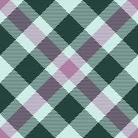 Textile tartan plaid. Check pattern vector. Fabric seamless texture background. vector