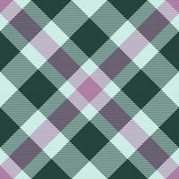 Textile tartan plaid. Check pattern vector. Fabric seamless texture background. vector