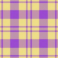 Texture background seamless. Check tartan fabric. Pattern vector textile plaid.