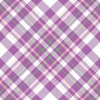Plaid pattern seamless. Check fabric texture. Stripe square background. Vector textile design.