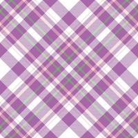 Plaid pattern seamless. Check fabric texture. Stripe square background. Vector textile design.