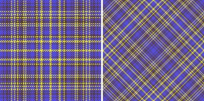 Pattern plaid background. Seamless fabric texture. Vector check textile tartan.