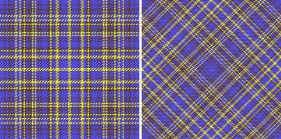 Pattern plaid background. Seamless fabric texture. Vector check textile tartan.