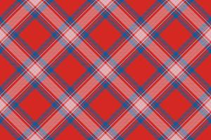 Tartan plaid background, diagonal check seamless pattern. Vector fabric texture for textile print, wrapping paper, gift card, wallpaper.