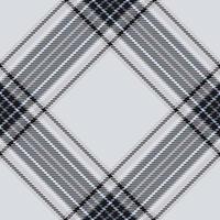 Plaid pattern vector. Check fabric texture. Seamless textile design for clothes, paper print. vector