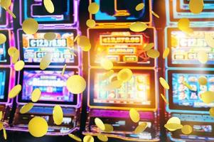 Play casino with money bets and games of chance photo