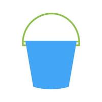 Water Bucket Vector Icon