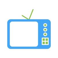 TV Set Vector Icon