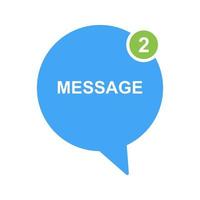 Message Bubbles Vector Icon