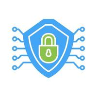 Cyber Security Vector Icon