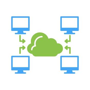 Computer Vector Icon