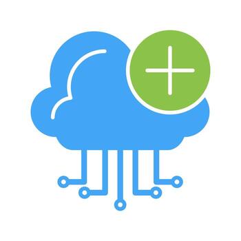 Cloud Computing Vector Icon