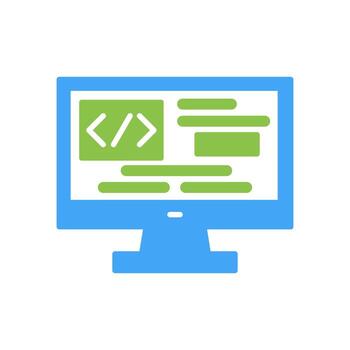 Coding Vector Icon