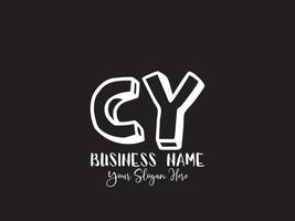 Unique Cy yc Logo Icon, Creative CY Letter Logo vector