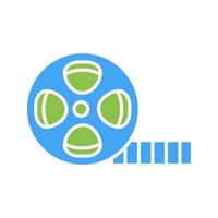 Film Reel Vector Icon