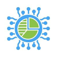 Pie Chart Vector Icon