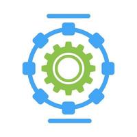 Automated Process Vector Icon