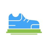 icono de vector de zapatos