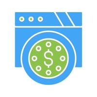 Dollar Coin Vector Icon