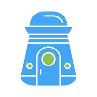 Space Capsule Vector Icon