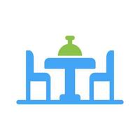 Dinning Table Vector Icon