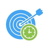 In Time Vector Icon