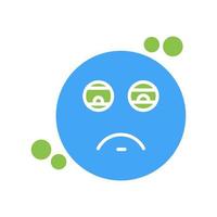 Tired Vector Icon