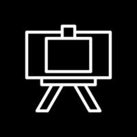 Canvas And Easel Vector Icon Design