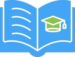 Open Book Vector Icon