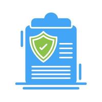 Insurance Policy Vector Icon