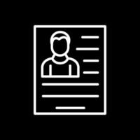 Resume Vector Icon Design