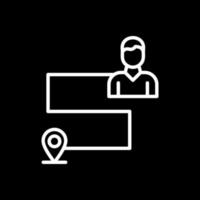 Customer Journey Map Vector Icon Design