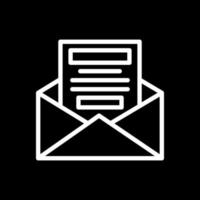 Newsletter Vector Icon Design