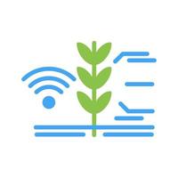 Smart Farm Vector Icon