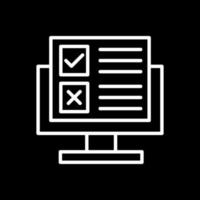 Online Survey Vector Icon Design