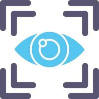 Eye Scan Vector Icon