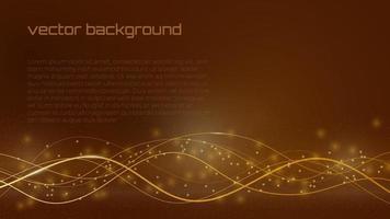 abstract golden background vector