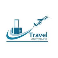 travel  icon logo vector illustration