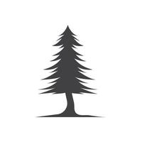 pines tree vector illustration design