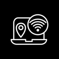 Digital Nomad Hub Vector Icon Design