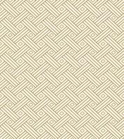 Seamless Pattern of Monochrome Gold Geometric Line with Beige Background vector