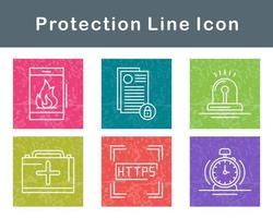 Protection Vector Icon Set