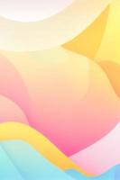 Soft colorful background with gradient pastel color palette. Abstract modern background. Illustration for banner, presentation template, wallpaper, text place. Abstract geometric fashion. photo