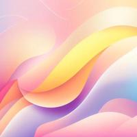 Soft colorful background with gradient pastel color palette. Abstract modern background. Illustration for banner, presentation template, wallpaper, text place. Abstract geometric fashion. photo